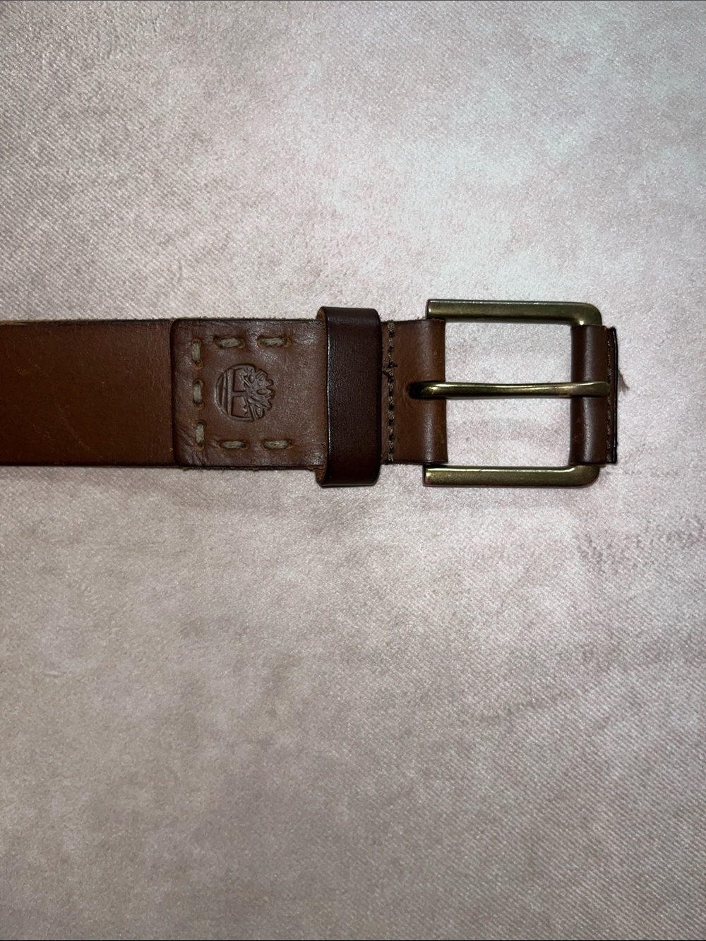 Timberland Genuine Leather Dark Brown Belt Size 34